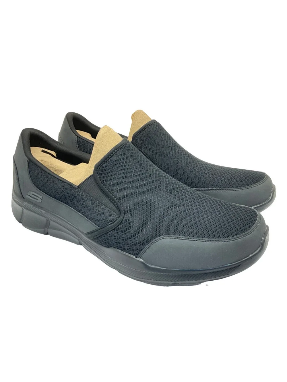 Skechers Men's Equalizer 3.0 - Bluegate Slip-On Shoes Black Size 13M